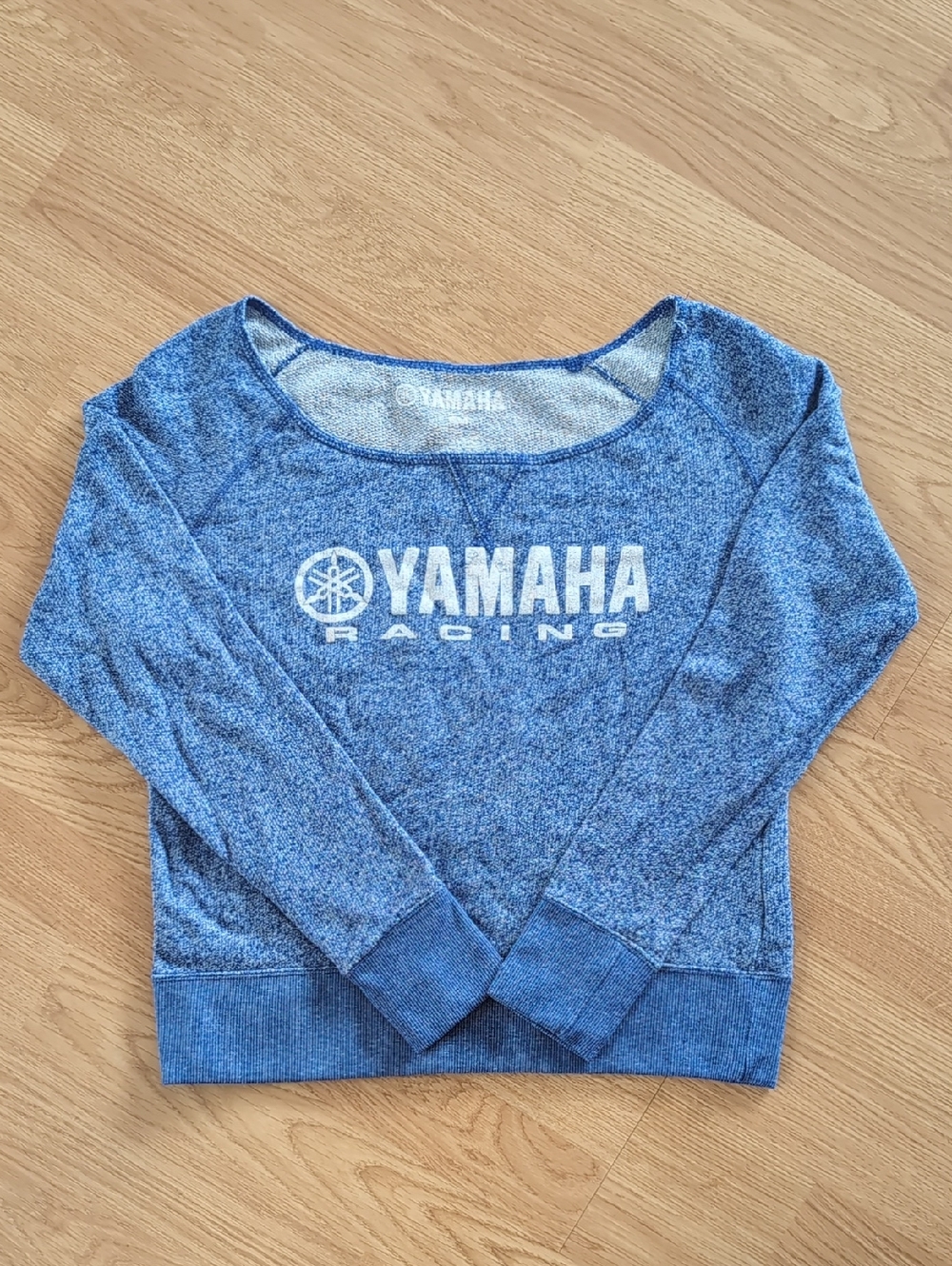 Yamaha Blue Crewneck Racing Pullover